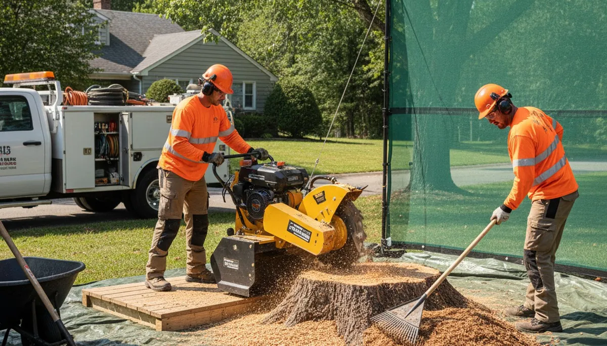 Stump removal service in Bradenton, FL for complete yard cleanup