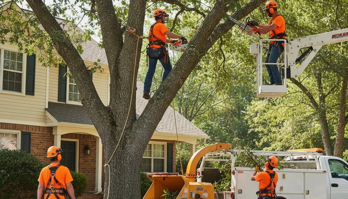 Bradenton, FL tree trimming crew pruning branches for healthier, safer trees